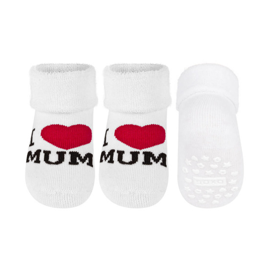 Chassettes SOXO I love mum  pour les bébés