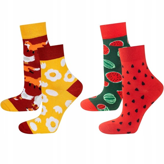 Chaussettes SOXO Christmas pour femmes - 2 paires