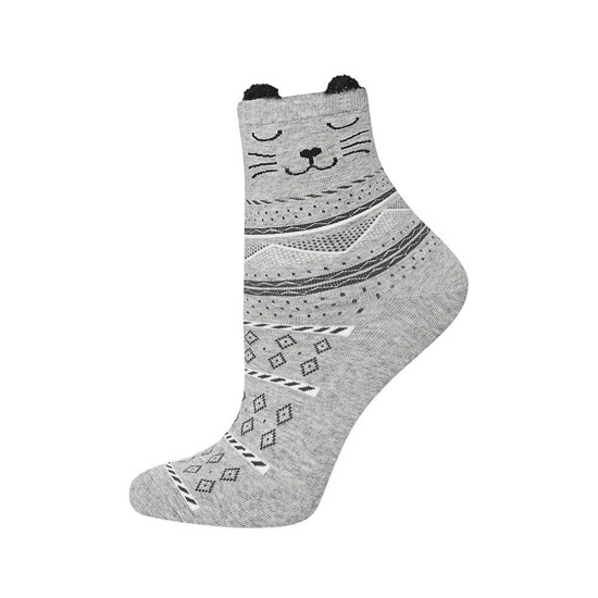 Chaussettes SOXO pour femmes avec oreilles de chat