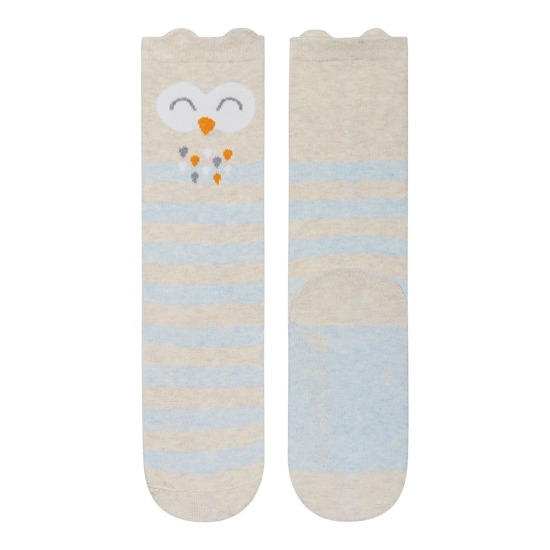 Chaussettes hautes colorées pour enfants Hibou SOXO