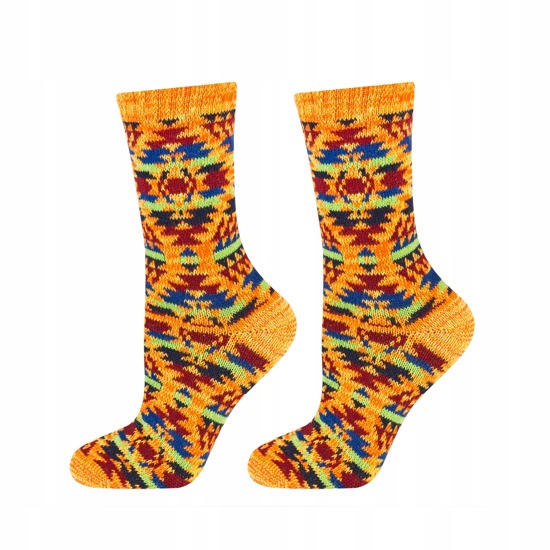 Les chaussettes à motifs colorés SOXO