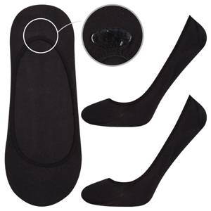 Chaussettes SOXO noires classiques pour femmes avec silicone