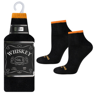 Chaussettes homme SOXO whisky dans une bande | cadeau pour lui | le jour de la saint nicolas
