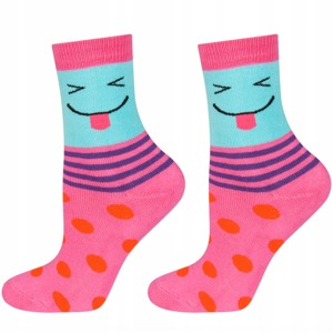 Chaussettes pour enfants SOXO, visages heureux