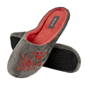 Chaussons SOXO avec broderie