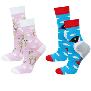 Lot de 2 chaussettes femme SOXO