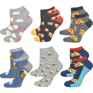 Lot de 6 paires de chaussettes colorées pour homme SOXO GOOD STUFF