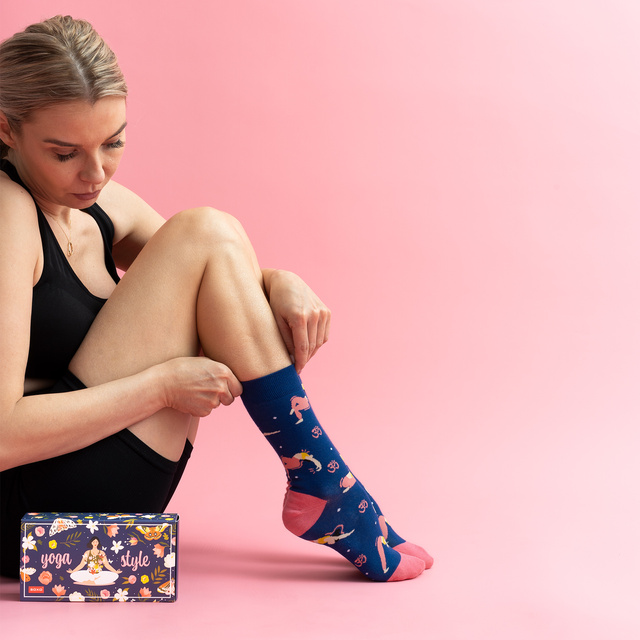 Paquet de 3 paires de chaussettes pour femmes SOXO Yoga
