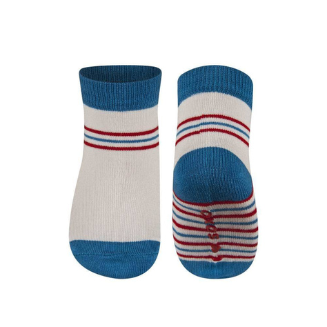 SOXO baby chaussettes blanches avec modal rayé 