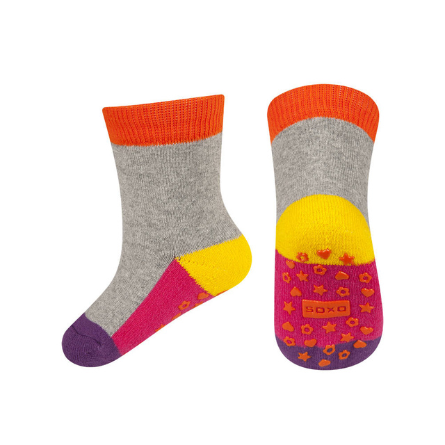 Chaussettes Soxo bracelets à semelles colorées avec ABS