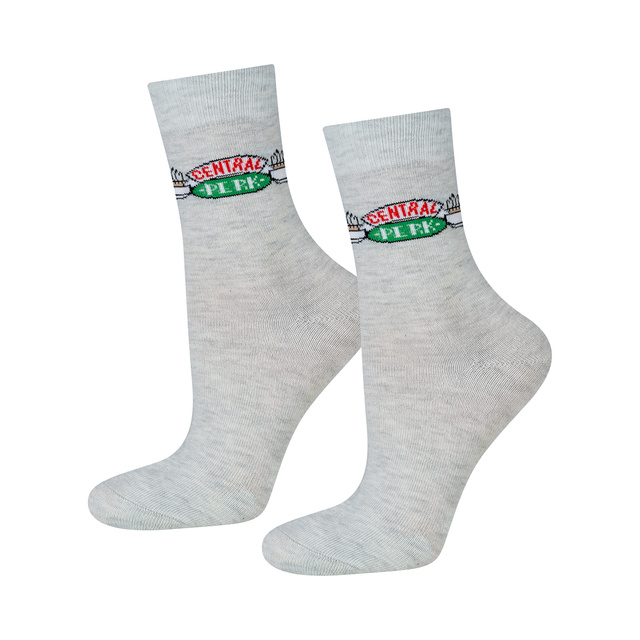 Lot de 3 chaussettes femme SOXO | chaussettes heureuses | pour un fan de la série Friends | cadeau | couleurs