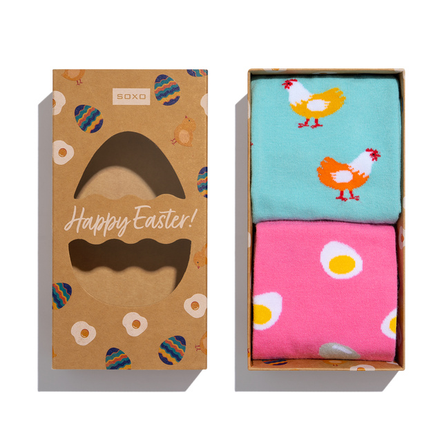 Chaussettes femmes Soxo egg en paquet - 2 paires