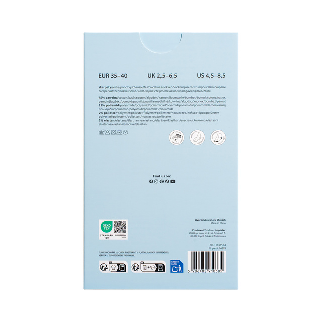 Chaussettes pour femmes Soxo Best Grandma in the World