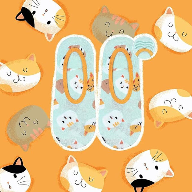 Lot de 4 pieds colorés pour femmes SOXO avec silicone Cadeau amusant