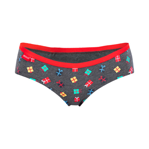 SOXO Culotte de Noël en boîte / paquet de 4