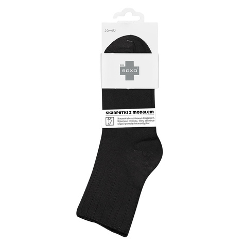 Chaussettes femmes noires DR SOXO 