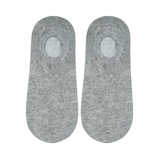 Chaussettes grises classiques SOXO pour hommes avec silicone coton élégant