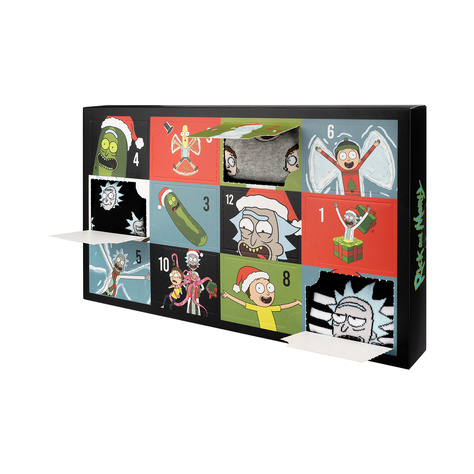 Calendrier de l'Avent Rick and Morty Lot de 6x chaussettes SOXO Hommes