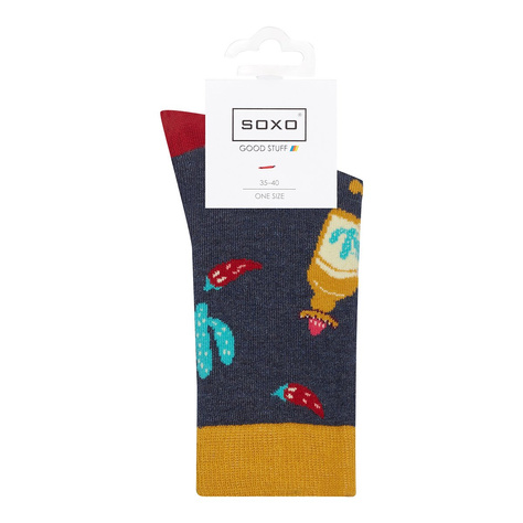 Chaussettes SOXO la collection GOOD STUFF 4 paires