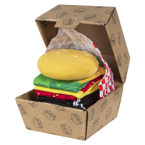 Chaussettes hamburger SOXO GOOD STUFF pour femmes