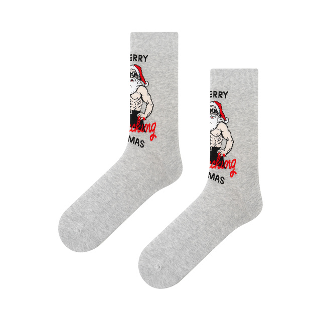 Coffret Chaussettes Père Noël Coquin + Mug Isotherme