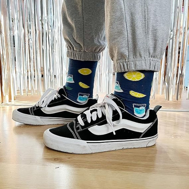 Chaussettes colorées pour hommes SOXO Gin in a bottle