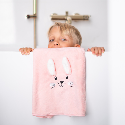 MOMO WAY serviette de bain 140x70 cm lapin