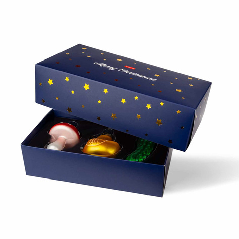 Lot de 3x bombes de Noël Soxo 