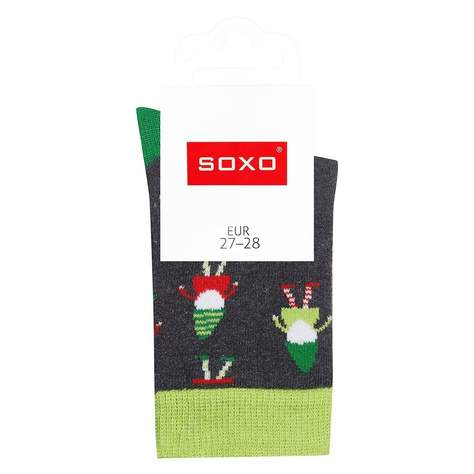 Chaussettes colorées pour enfants SOXO elves Cadeau de Noël