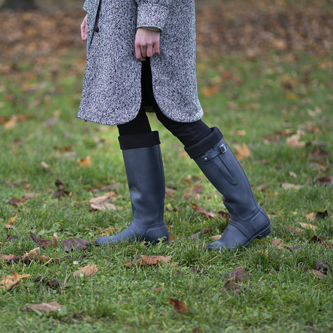 Chaussettes SOXO noires pour femmes pour les bottes de pluie 