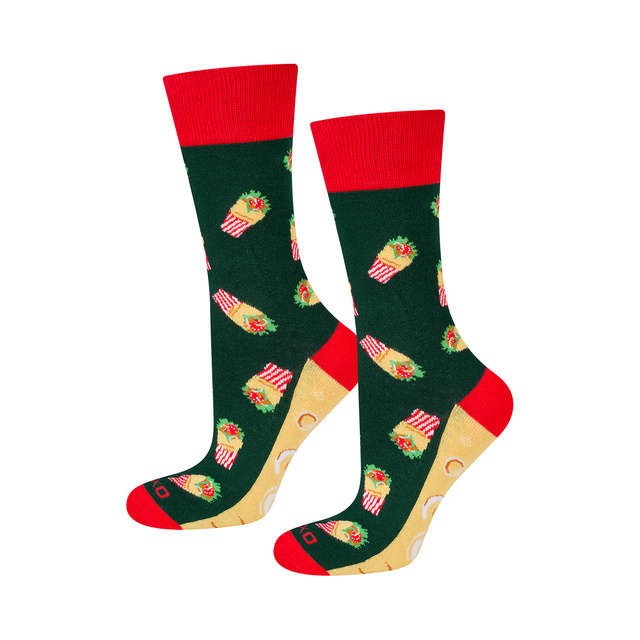 Chaussettes enveloppantes SOXO pour hommes en paquet de 2 paires