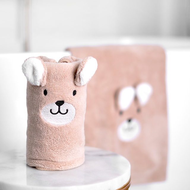 MOMO WAY serviette de bain 140x70 cm ourson