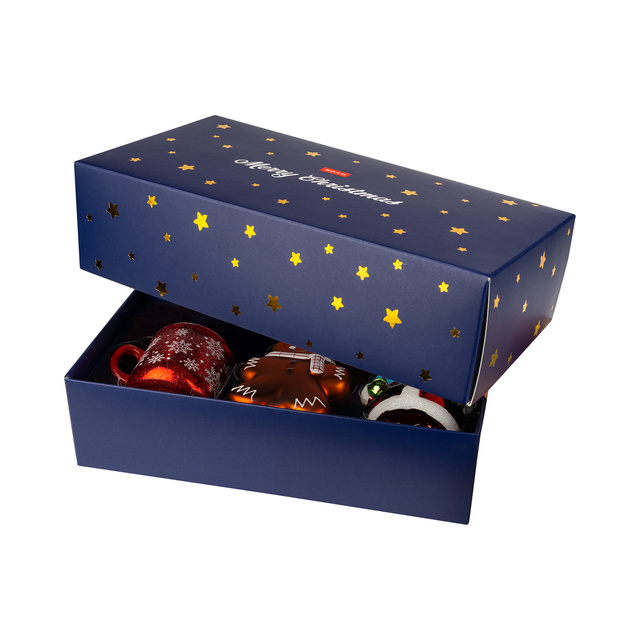 Lot de 3x bombes de Noël Soxo 