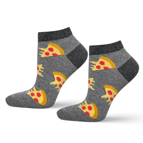 SOXO GOOD STUFF pieds colorés pour homme - pizzas - cadeau pour lui