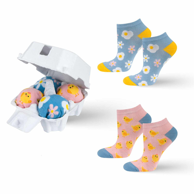 2x SOXO Footies Femme Pâques