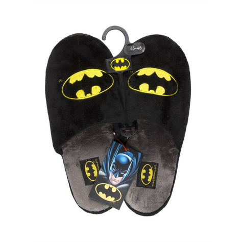 Lot de 2 caleçons Batman pour homme et pantoufles Batman, idée cadeau idéale pour Noël 