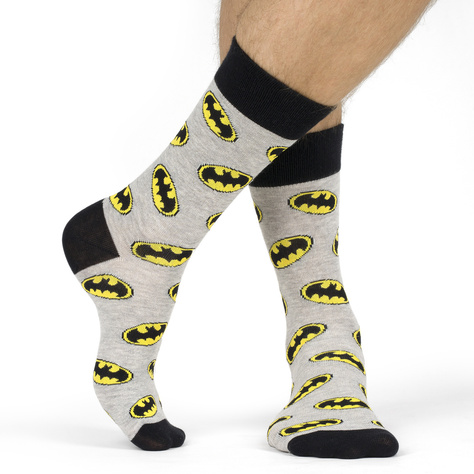 Lot de 3x chaussettes Homme | Batman DC Comics | pour cadeau | coloré 