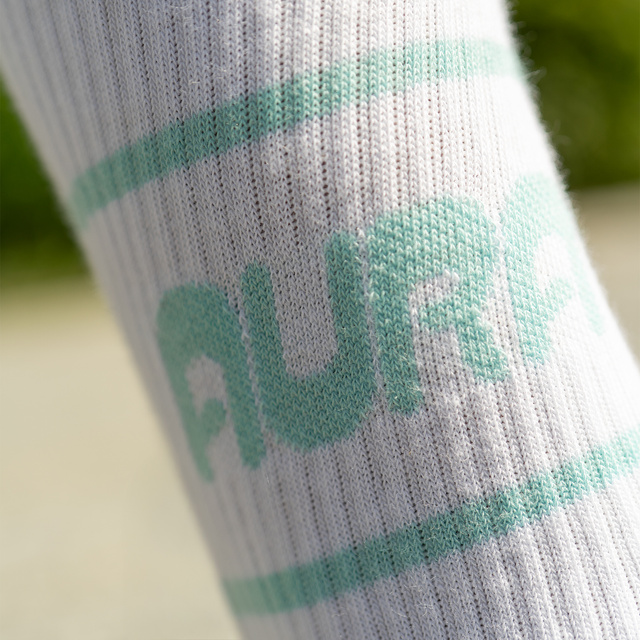 Chaussettes homme blanches AURA