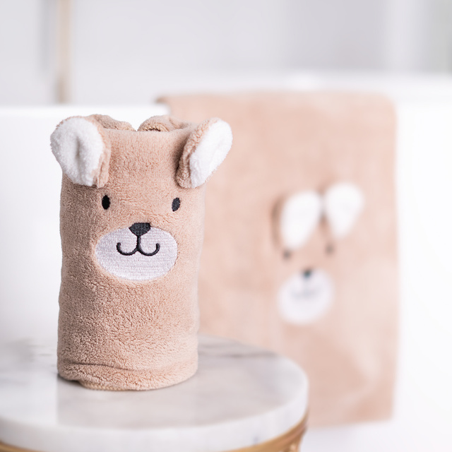 MOMO WAY serviette de bain 35x70 cm ourson