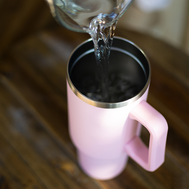 Mug thermique 1200ml Momo Way rose 