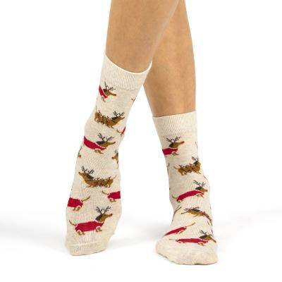 Calendrier de l'Avent | idée cadeau pour elle | le jour de la saint nicolas | Lot de 6 chaussettes SOXO pour femme