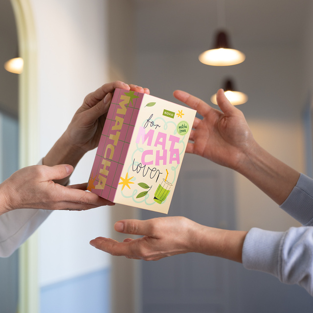 Coffret Cadeau Chaussettes Matcha + Mug Thermique