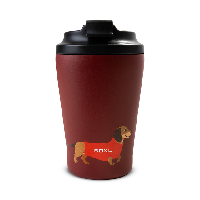 Coffret Chaussettes Teckel + Mug Isotherme