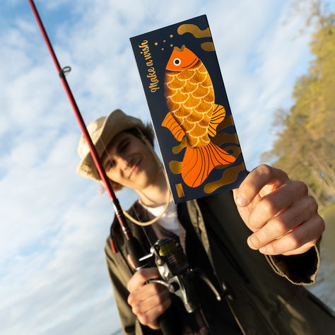 Chaussettes à poisson doré SOXO pour femmes  