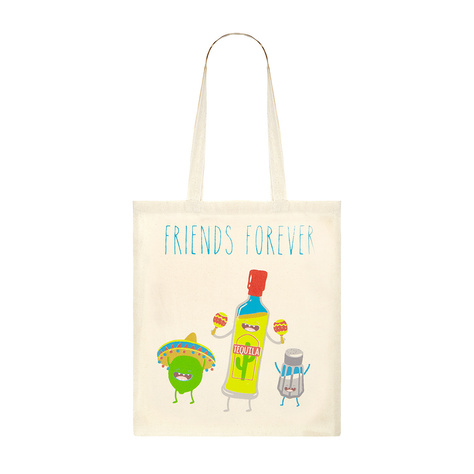 Sac en coton SOXO | Friends Forever | drôle