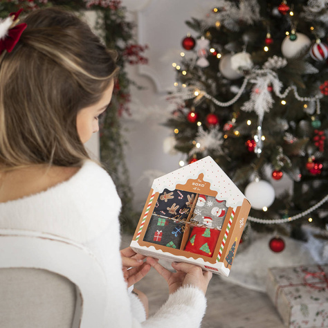 Lot de 4x caleçons de Noël pour hommes, idée cadeau parfaite 