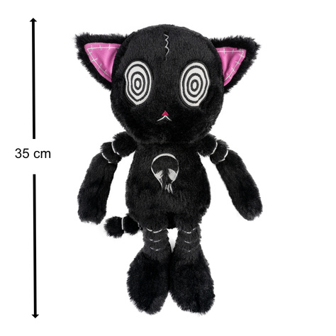 Gus Fink, chat noir mascotte HypnoCat Plushie Pal