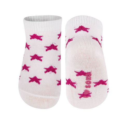 Chaussettes bébé SOXO blanches avec étoiles 