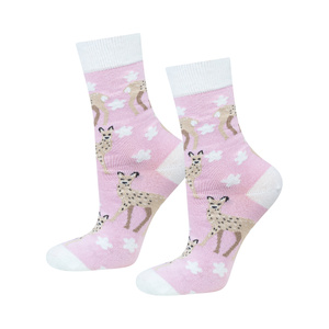 Chaussettes pour femmes SOXO cerf