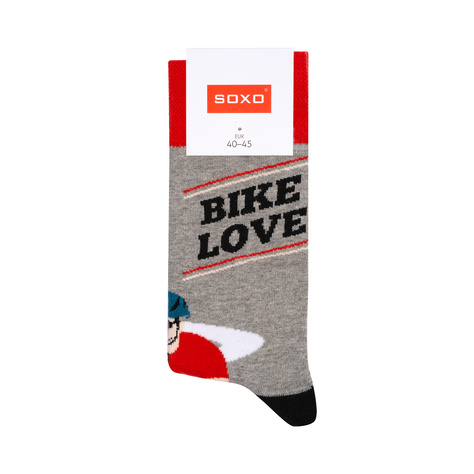 SOXO GOOD STUFF chaussettes pour hommes à ne pas associer cycliste cyclisme